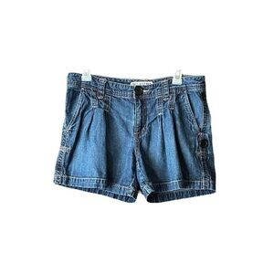Ralph Lauren Polo Jean Denim pleated front shorts. Size 6